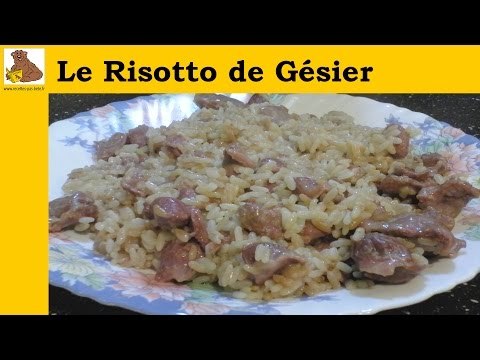 Le risotto de gésier (recette rapide et facile) HD