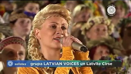 Saule Brida Rudzu Lauku   XXV Dziesmu Svētku Noslēguma Koncerts "Līgo" 2013