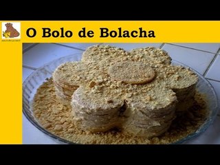 bolo de bolacha (receita fácil é rapida) HD