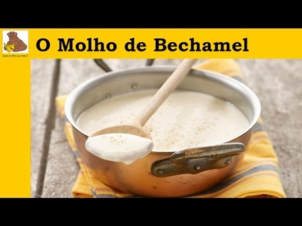 O molho de bechamel (receita fácil é rapida) HD