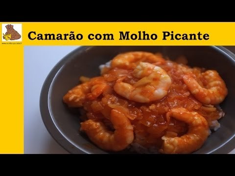 Camarão com molho picante (receita fácil) HD