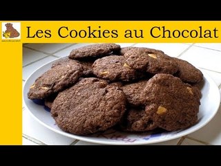 Les cookies tout chocolat (recette rapide et facile) HD