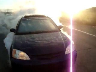 Honda civic si 2001 Burnout