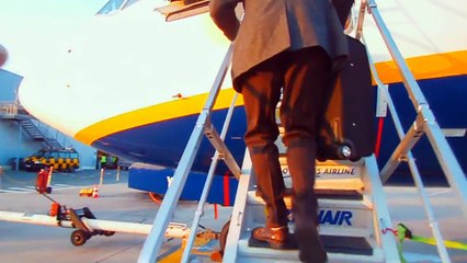 A Ryanair Flight - Boarding, Take-off & Landing!