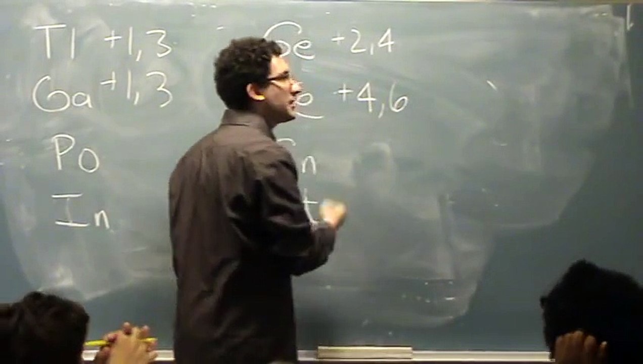 Inert Pair Effect Examples 2