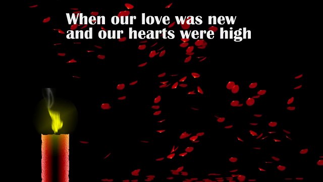 Neil Diamond - If You Go Away. with LYRICS