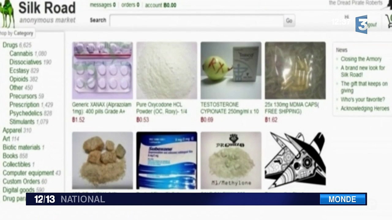Le créateur d'un site internet de vente de drogue, condamné à perpétuité