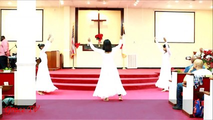 Grace Christian Church Praise Dancers -  "Bow Down & Worship Him"