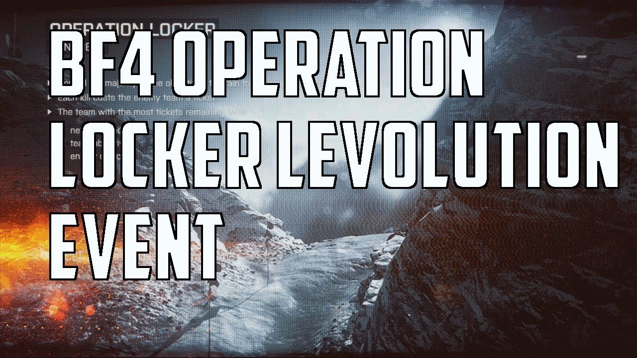 Battlefield 4 Operation Locker Levolution Destruction Events