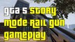 GTA 5 Next Gen Rail Gun Gameplay