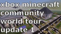 Xbox Minecraft Community World 6 NEW House's Tour