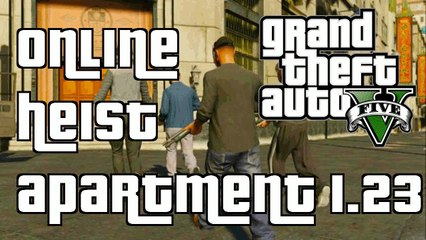GTA 5 Online NEW Heist Apartment Interior update 1.23 "GTA 5 Online Heists DLC 1.23"