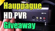Hauppauge HD PVR Giveaway 