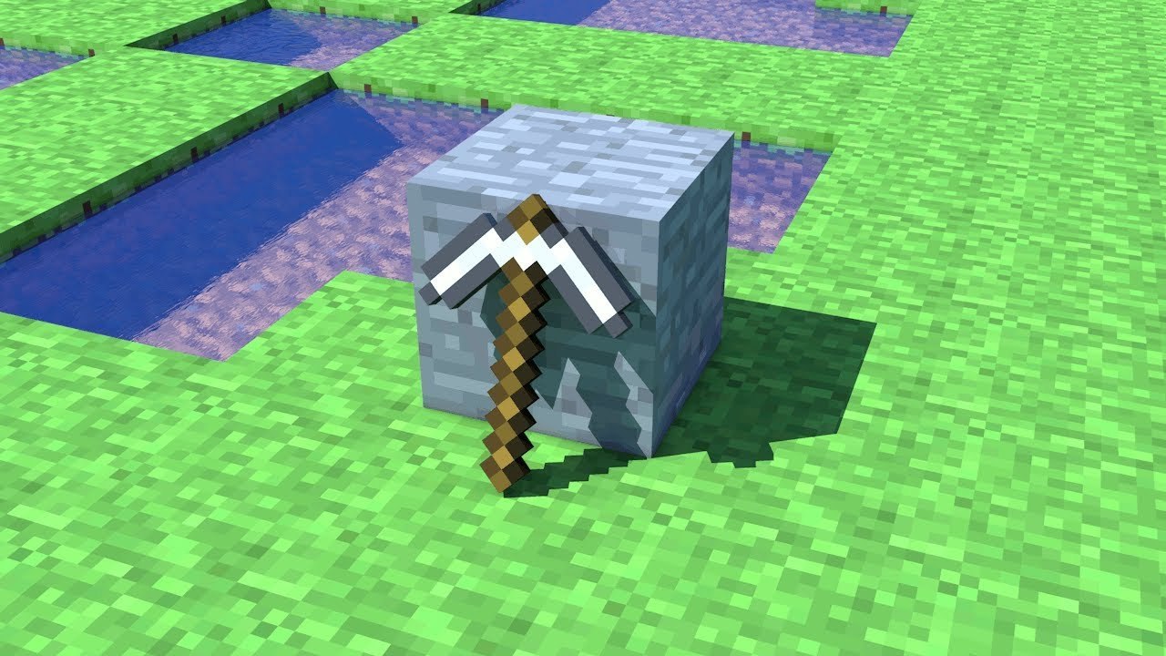 Minecraft How To Make A Pickaxe