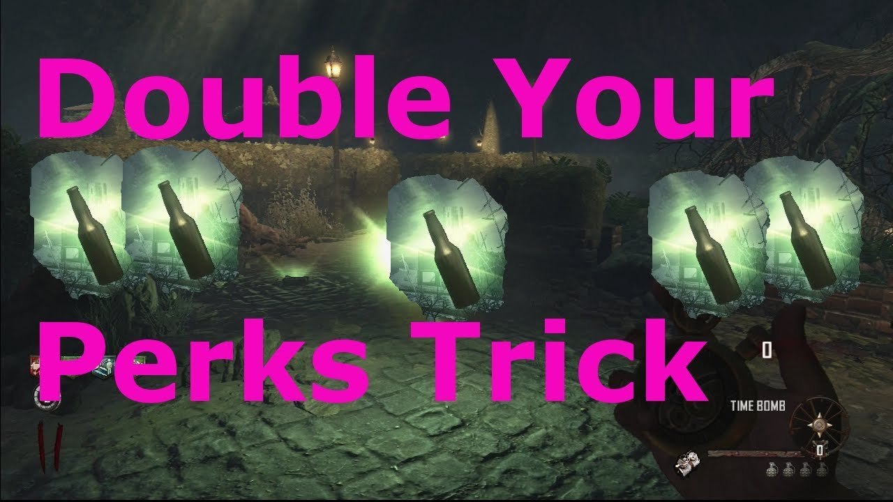 "Black Ops 2 Zombies" Buried Double Your Perks For Free Trick