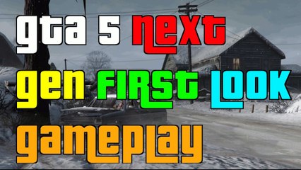 GTA 5 Next Gen Online First Look Gameplay