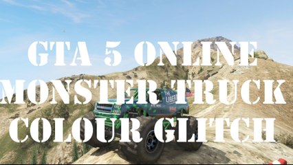 GTA 5 Online Monster Truck Colour Glitch 1.15 Change The Liberators Color