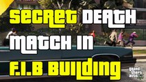 GTA 5 Online Death Match FIB Building On Fire 1.15 (GTA5 Death Match FIB Building)