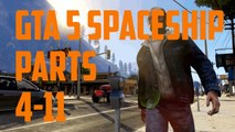 GTA 5 Spaceship Parts Easter Egg Parts locations Part's 4-11