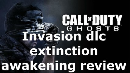 COD Ghosts Invasion DLC "Extinction Awakening" Review