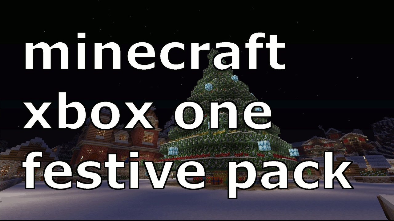 Minecraft Xbox One Edition NEW festive Mash Up Pack
