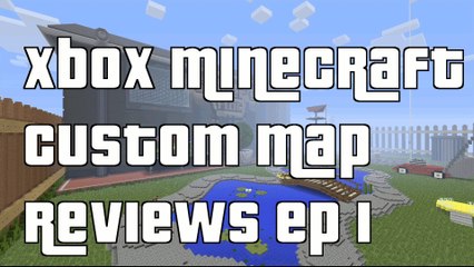 Xbox Minecraft Custom Map Reviews NEW Series EP 1