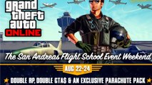 GTA 5 Online Flight School DLC Event Weekend 
