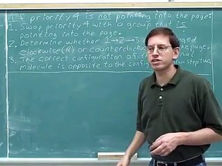 Organic chemistry: R and S naming (8)