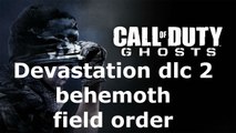 COD Ghosts Devastation DLC 2 Behemoth Field Order
