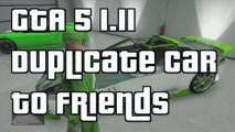 GTA 5 Online Duplicate Cars After Patch 1.11 Give Cars to Friends 