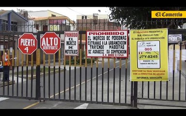 Rejas en las calles convierten a Lima en una ciudad inaccesible