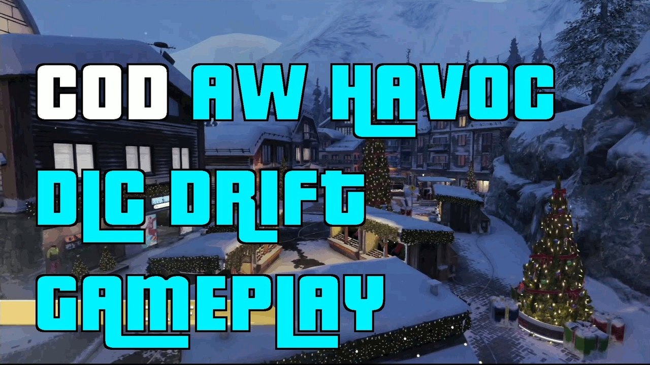 COD Advanced Warfare Havoc DLC Drift Gameplay