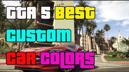 GTA 5 Online "Best Custom Paint Jobs" "Best Car Colors" Funky Friday