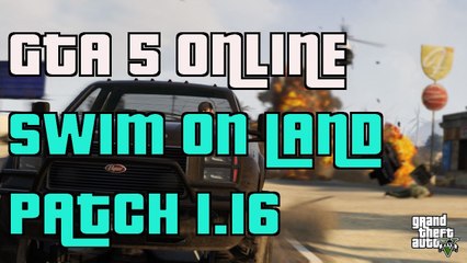 GTA 5 Online Swim On Land Glitch After Patch 1.16