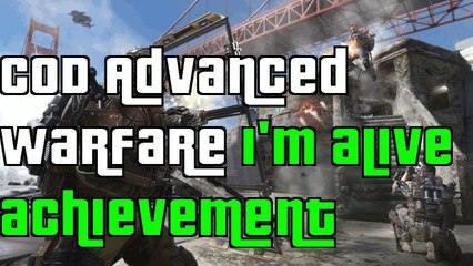 COD Advanced Warfare Exo Zombies I'm Alive Achievement Guide " I'm Alive Achievement"