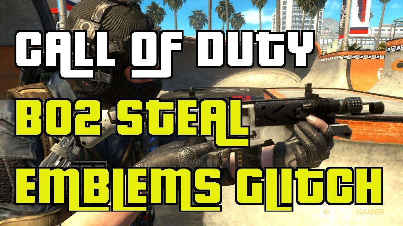 Call Of Duty Black Ops 2 How to Steal/Copy Other players Emblem  Glitch "BO2 Emblem Glitch"