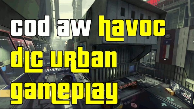 COD Advanced Warfare Havoc DLC Urban Gameplay