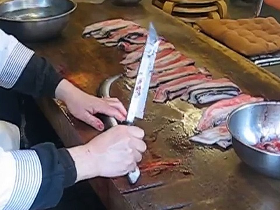 Filleted and deboned Unagi @ Japanese Eel