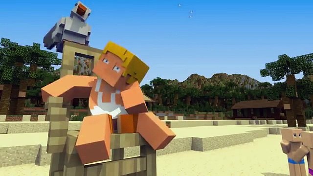 Jaws Shark Attack Animated! (Minecraft Animation)