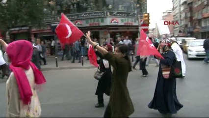 İsmailağa Cemaati Yenikapı'ya kortej halinde geldi!