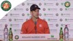 Conférence de presse Novak Djokovic Roland-Garros 2015 / 3e tour