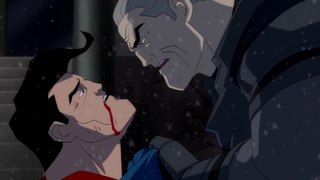 Batman Defeats Superman (The Dark Knight Returns)