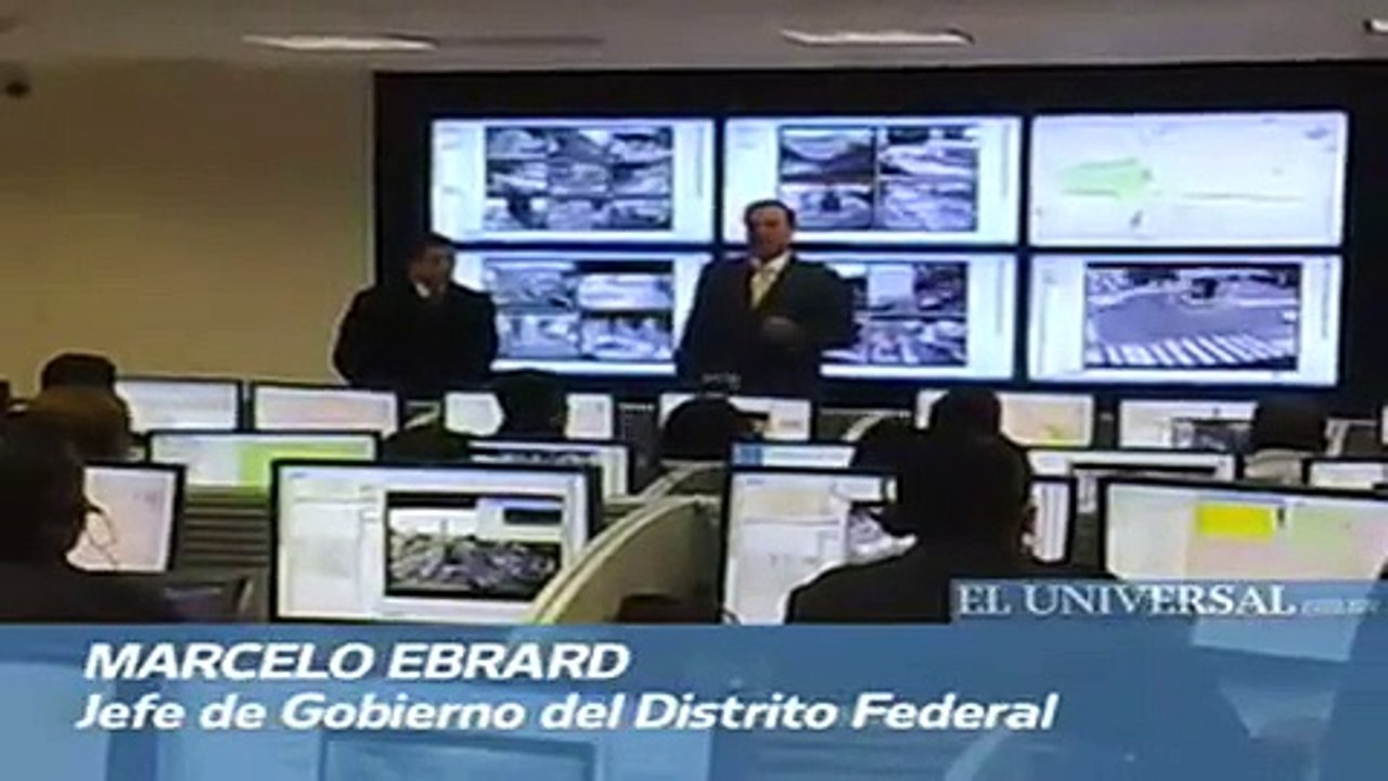 Inicia operación de 2 mil 100 cámaras en el DF