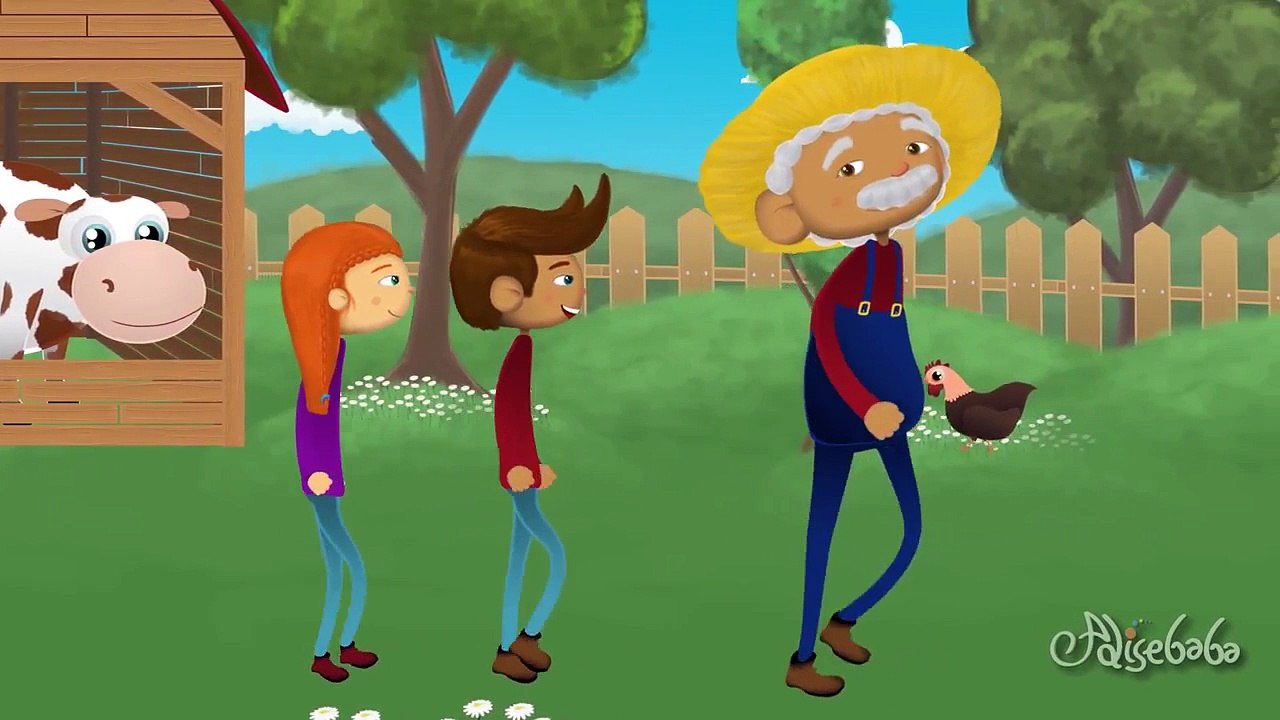 Ali Babanın Bir Çiftliği Var Çizgi Film Çocuk Şarkısı Adisebaba Çocuk Şarkıları Videoları