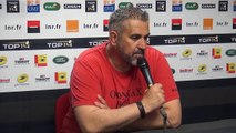 Rugby Top 14 - Christophe Urios réagit après Stade Toulousain - Oyonnax (1ère partie)