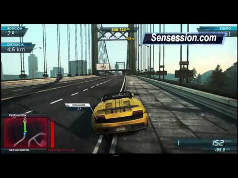 NFS01 Need For Speed Most Wanted Gameplay: Lamborghini G Vs Lamborghini A