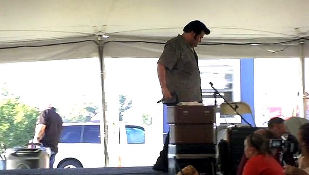 Joe Trites sings 'Forever My Darling' Elvis Week 2010