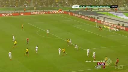 Pierre-Emerick Aubameyang 1:0 | Borussia Dortmund - Wolfsburg 30.05.2015 HD