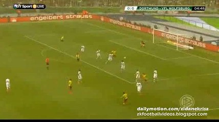 1-0 Pierre Emerick Aubameyang Goal | Dortmund vs Wolfsburg | DFB Pokal Final 30.05.2015