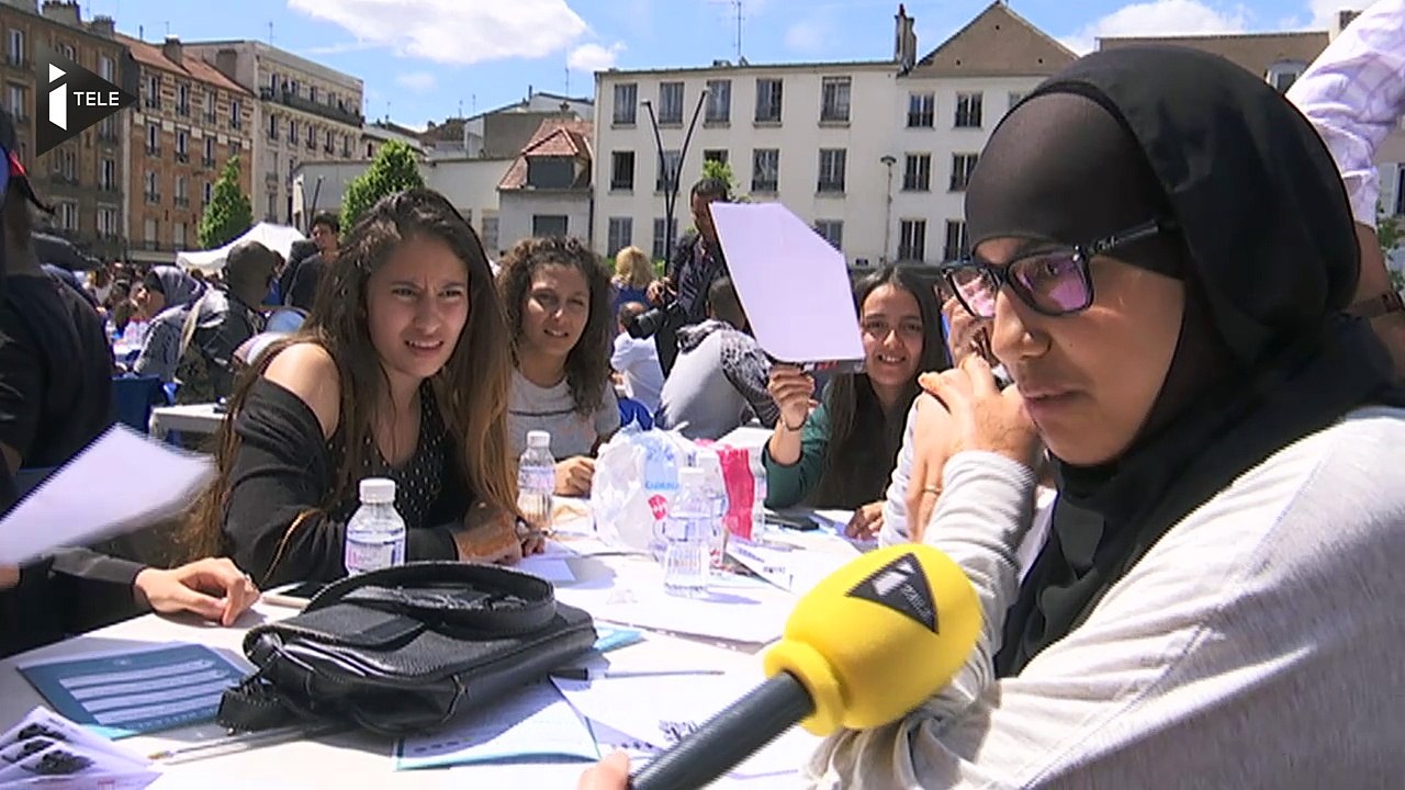 "La dictée des cités" a attiré les foules à Saint-Denis